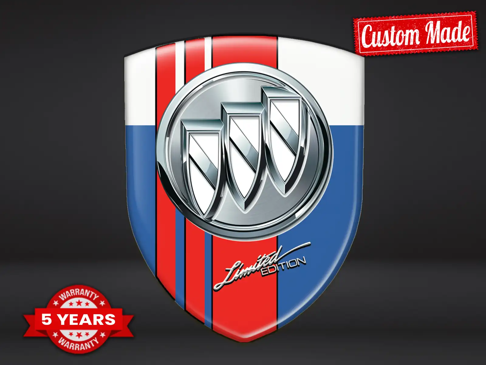 Buick Pegatinas Calcomanía Auto Resistentes Alta Calidad 